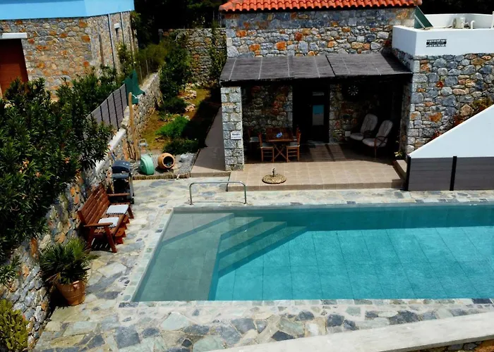 Villa Mavri Ruhige Private Pool Villa, Meerblick